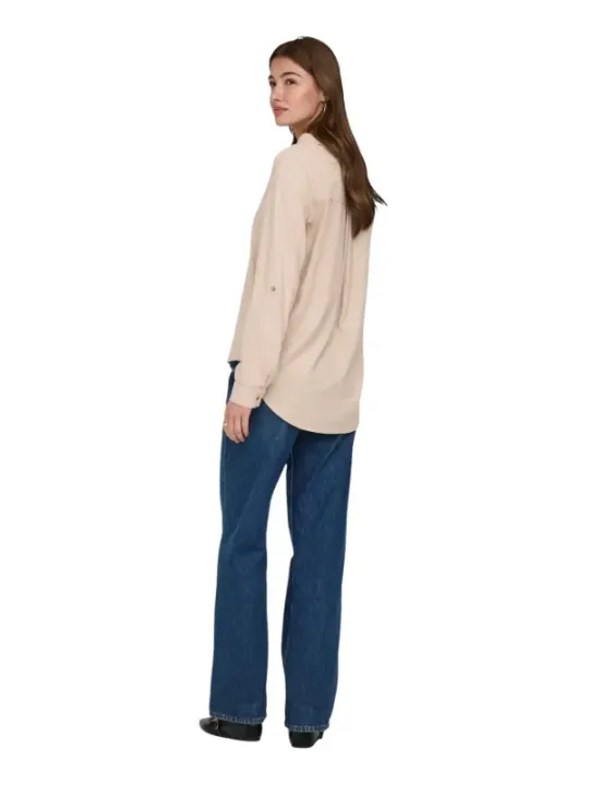 Only Damen Hemd Beige | online kaufen