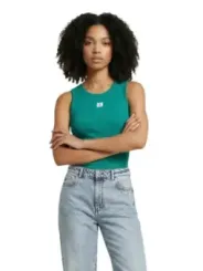 Calvin Klein Jeans Damen Tank-Tops Grün | online kaufen