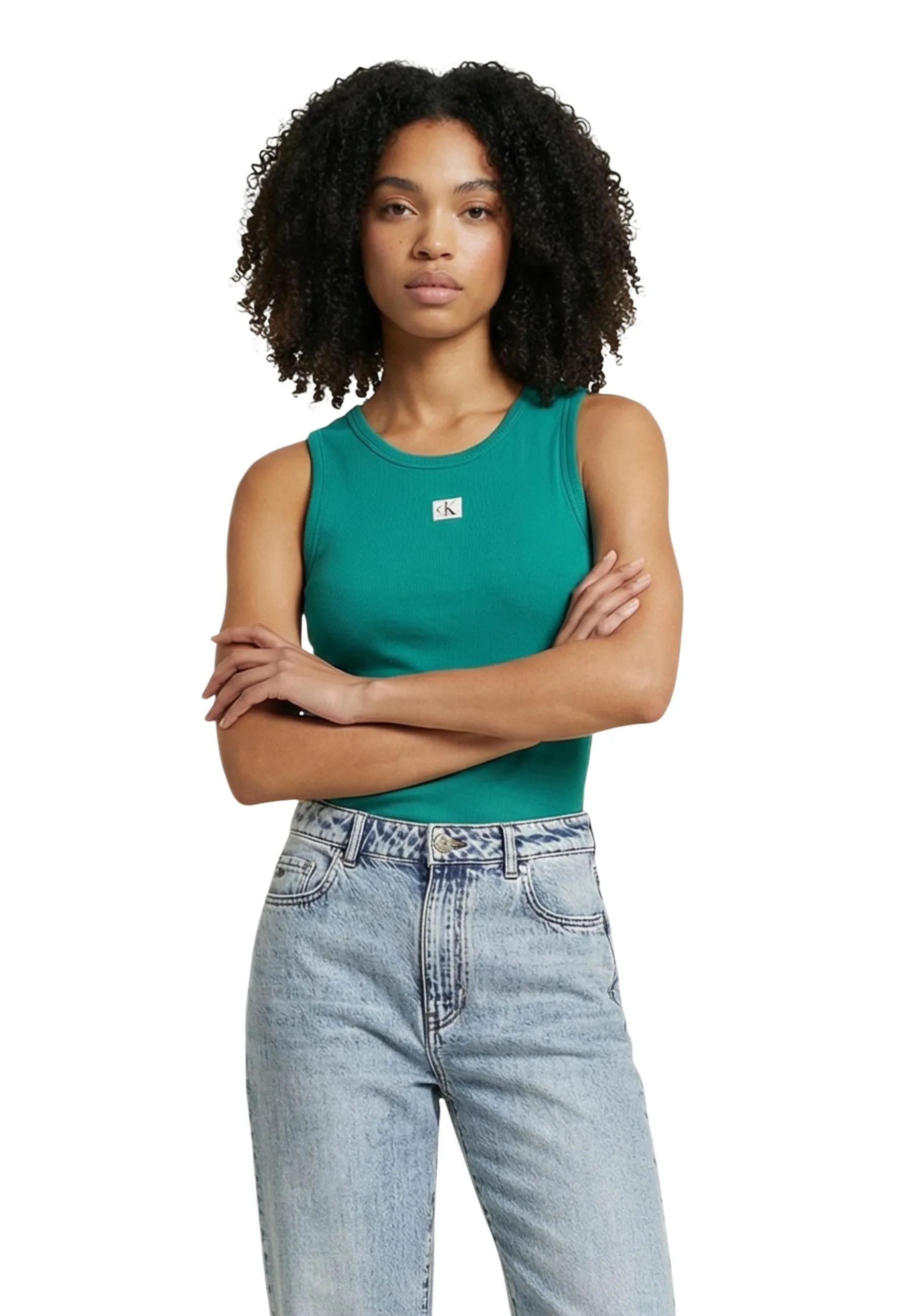 Damen Tank-Tops Grün 515271