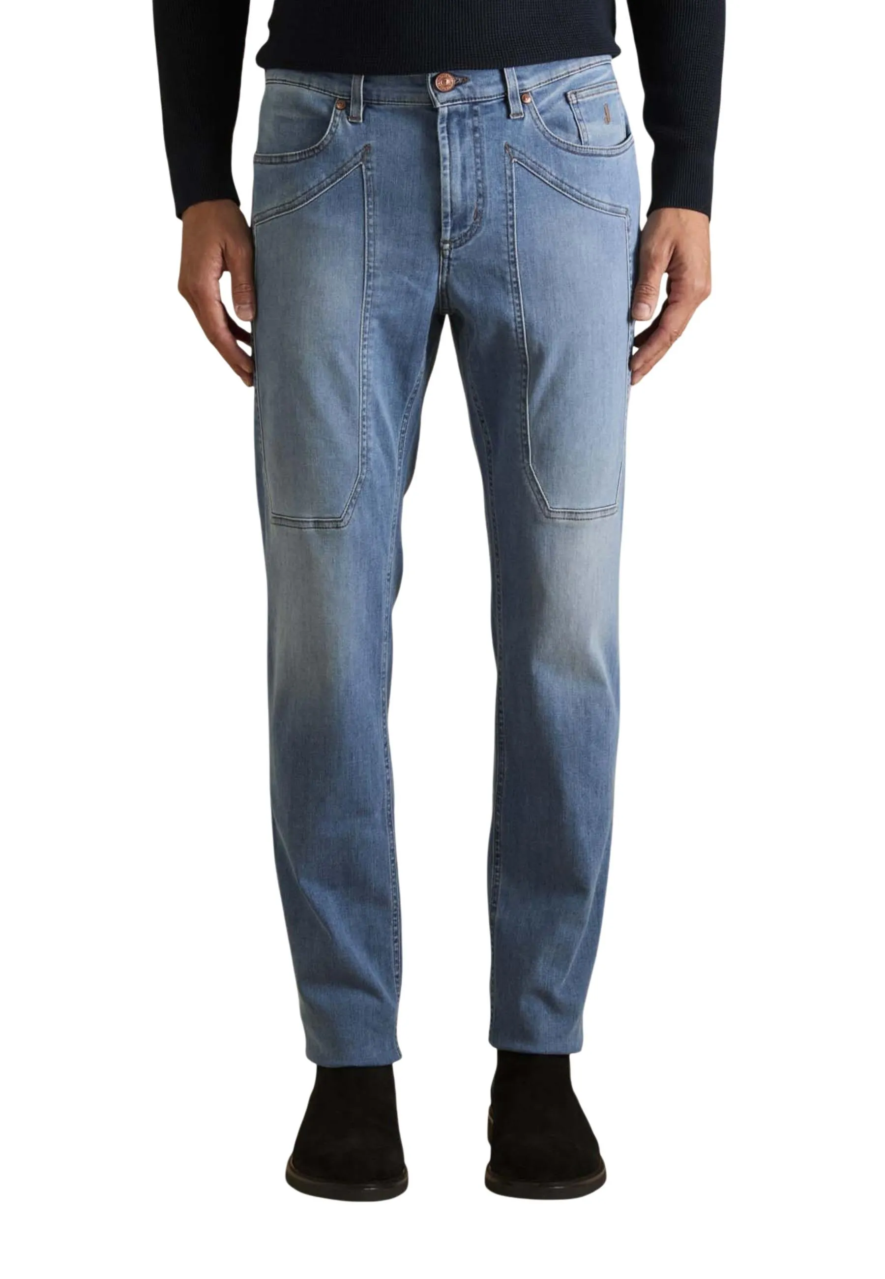 Herren Jeans Azurblau 515125
