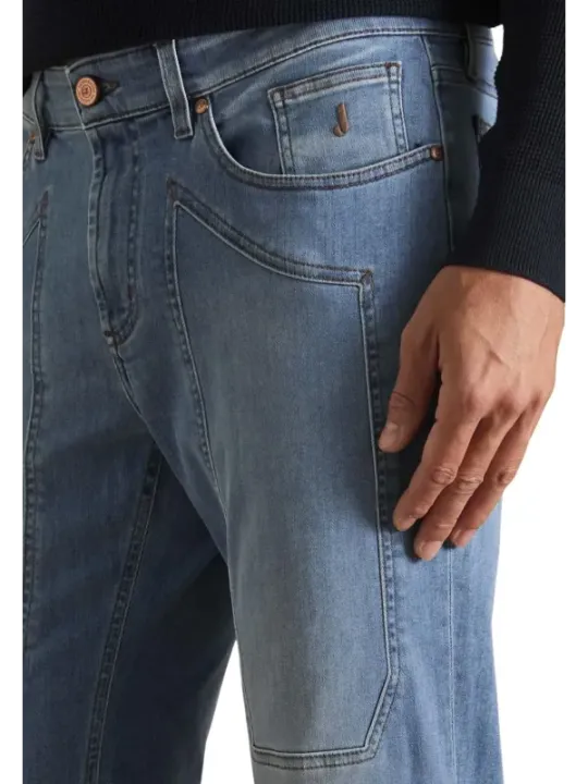 Jeckerson Herren Jeans Azurblau | online kaufen