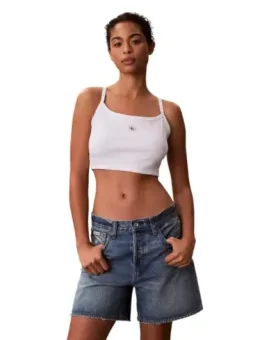 Calvin Klein Jeans Damen Top Weiß | online kaufen