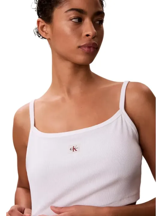 Calvin Klein Jeans Damen Top Weiß | online kaufen