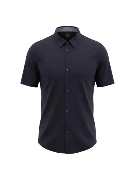 Armani Exchange Herren Hemd Blau | online kaufen
