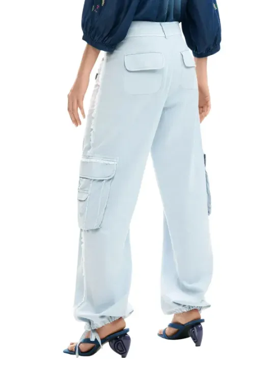 Desigual Damen Hose Azurblau | online kaufen