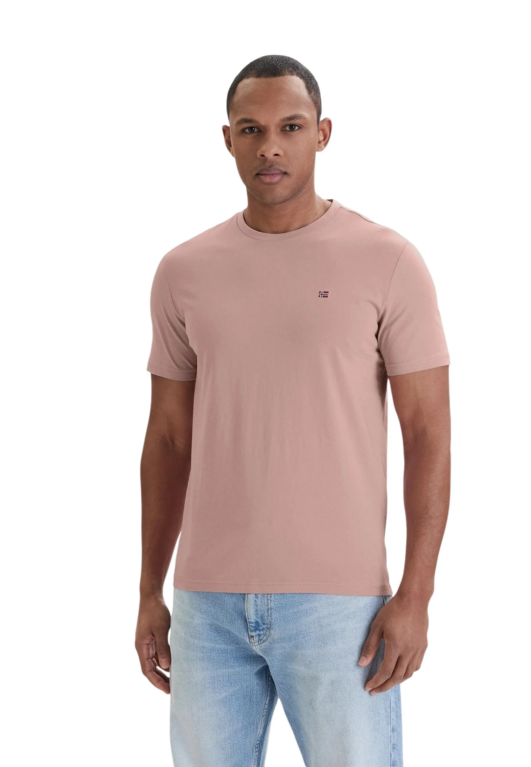 Herren T-Shirt Rosa 514660
