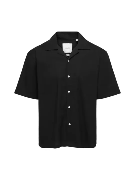 Only & Sons Herren Hemd Schwarz | online kaufen