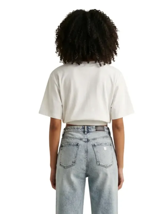 Jacqueline De Yong Damen T-Shirt Weiß | online kaufen