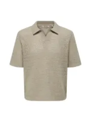 Only & Sons Herren Polo Beige | online kaufen