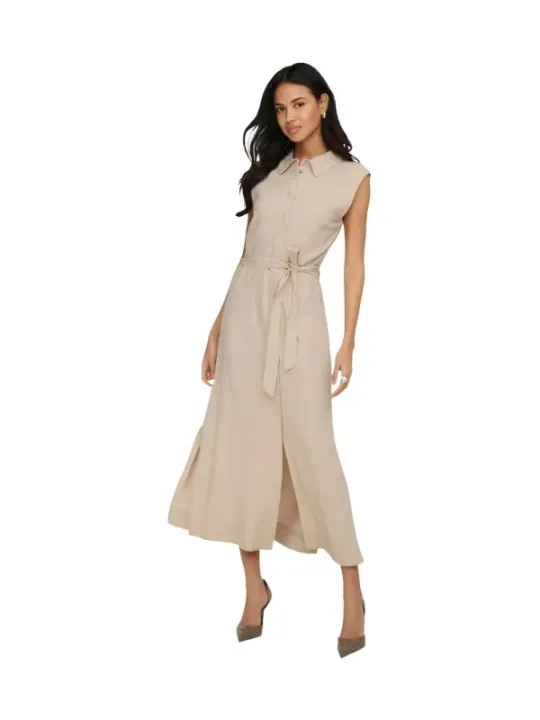 Only Damen Kleid Beige | online kaufen
