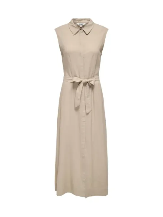 Only Damen Kleid Beige | online kaufen