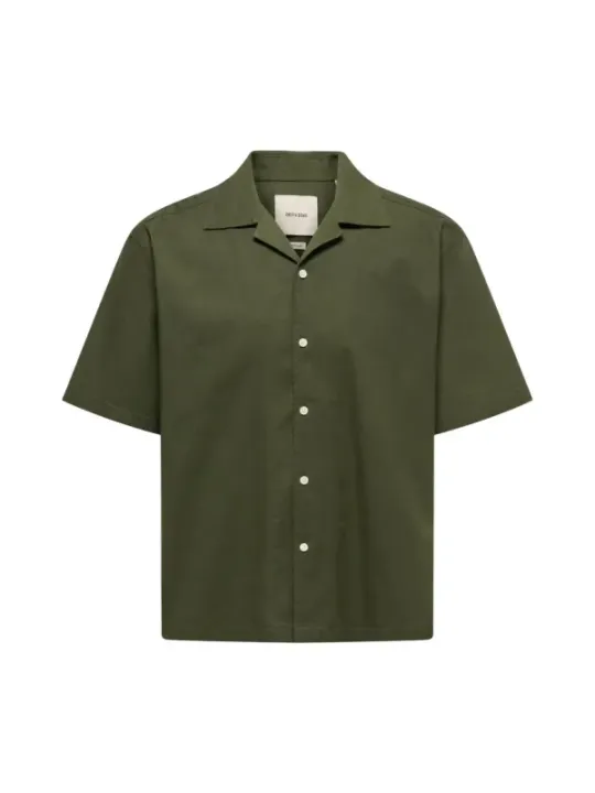 Only & Sons Herren Hemd Grün | online kaufen