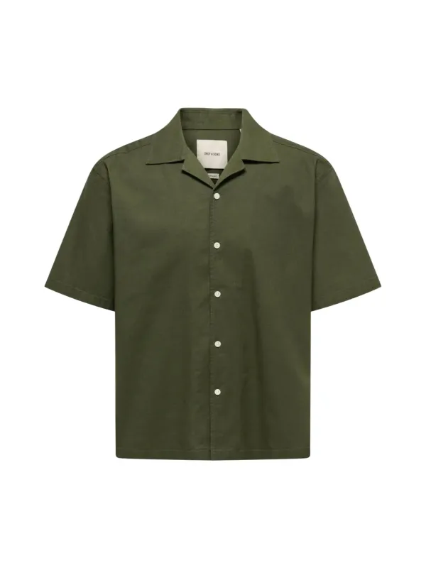 Only & Sons Herren Hemd Grün | online kaufen