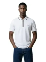 Boss Herren Polo Weiß | online kaufen