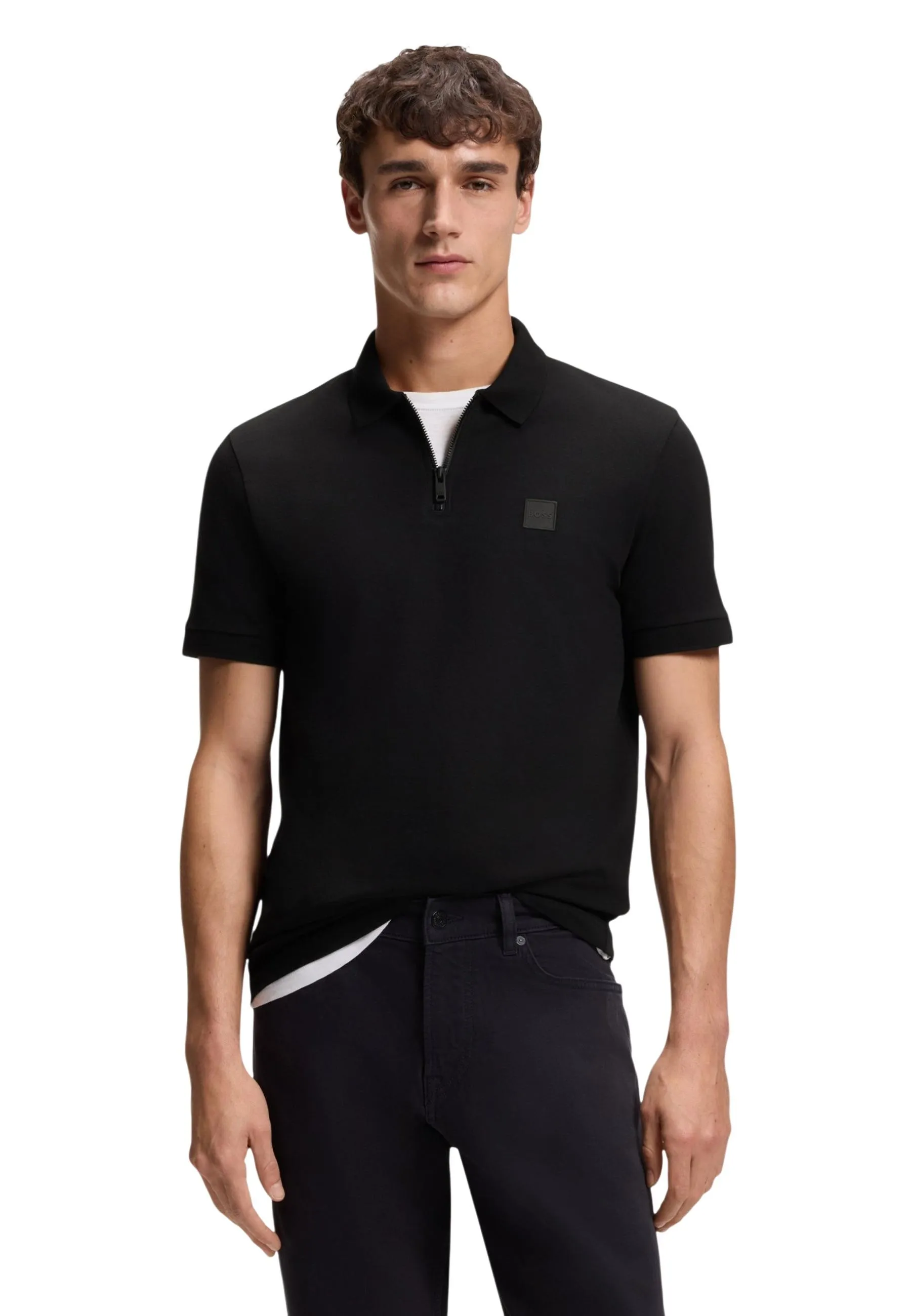 Boss Herren Polo Schwarz 515491