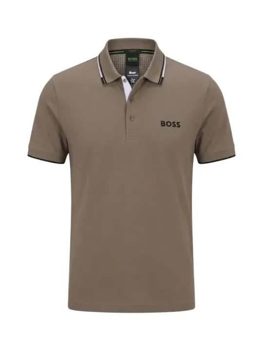 Boss Herren Polo Beige | online kaufen