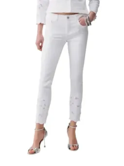Liu Jo Damen Jeans Weiß | online kaufen