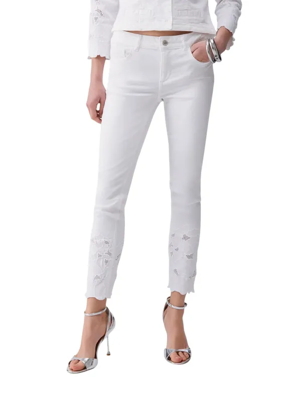 Liu Jo Damen Jeans Weiß | online kaufen