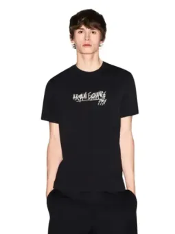Miete Armani Exchange Herren T-Shirt Schwarz – Flex-Fashion