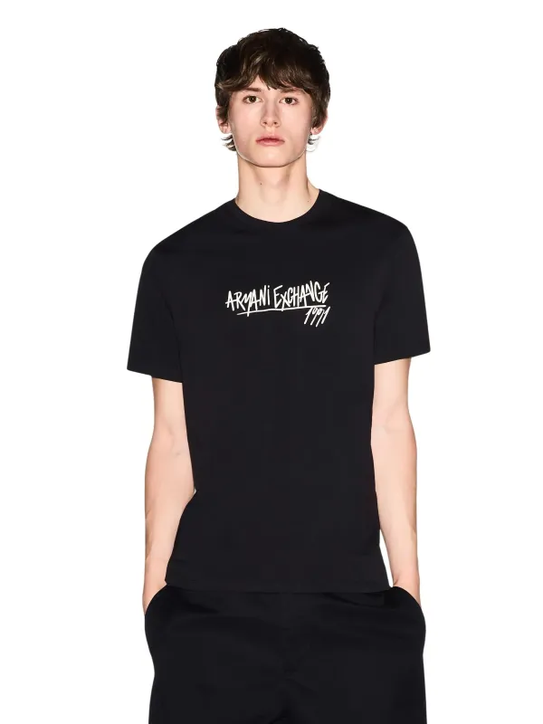 Armani Exchange Herren T-Shirt Schwarz | online kaufen
