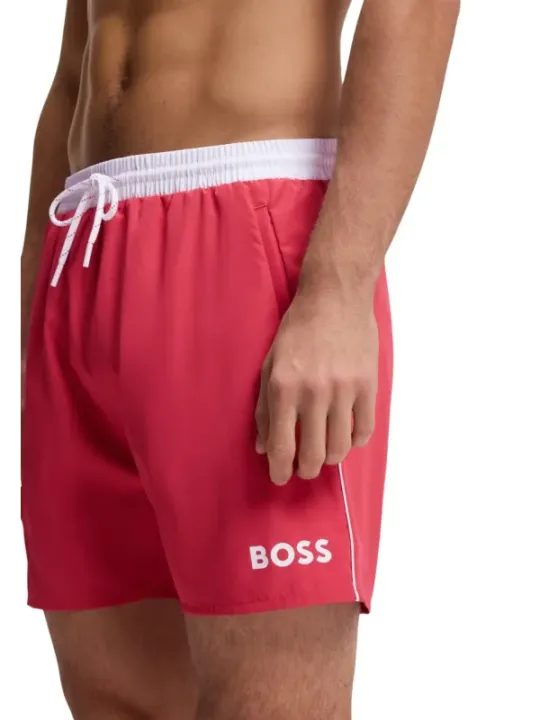 Boss Herren Badehose Korallenfarben | online kaufen