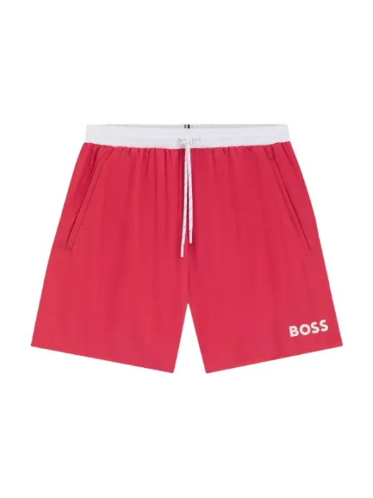 Boss Herren Badehose Korallenfarben | online kaufen