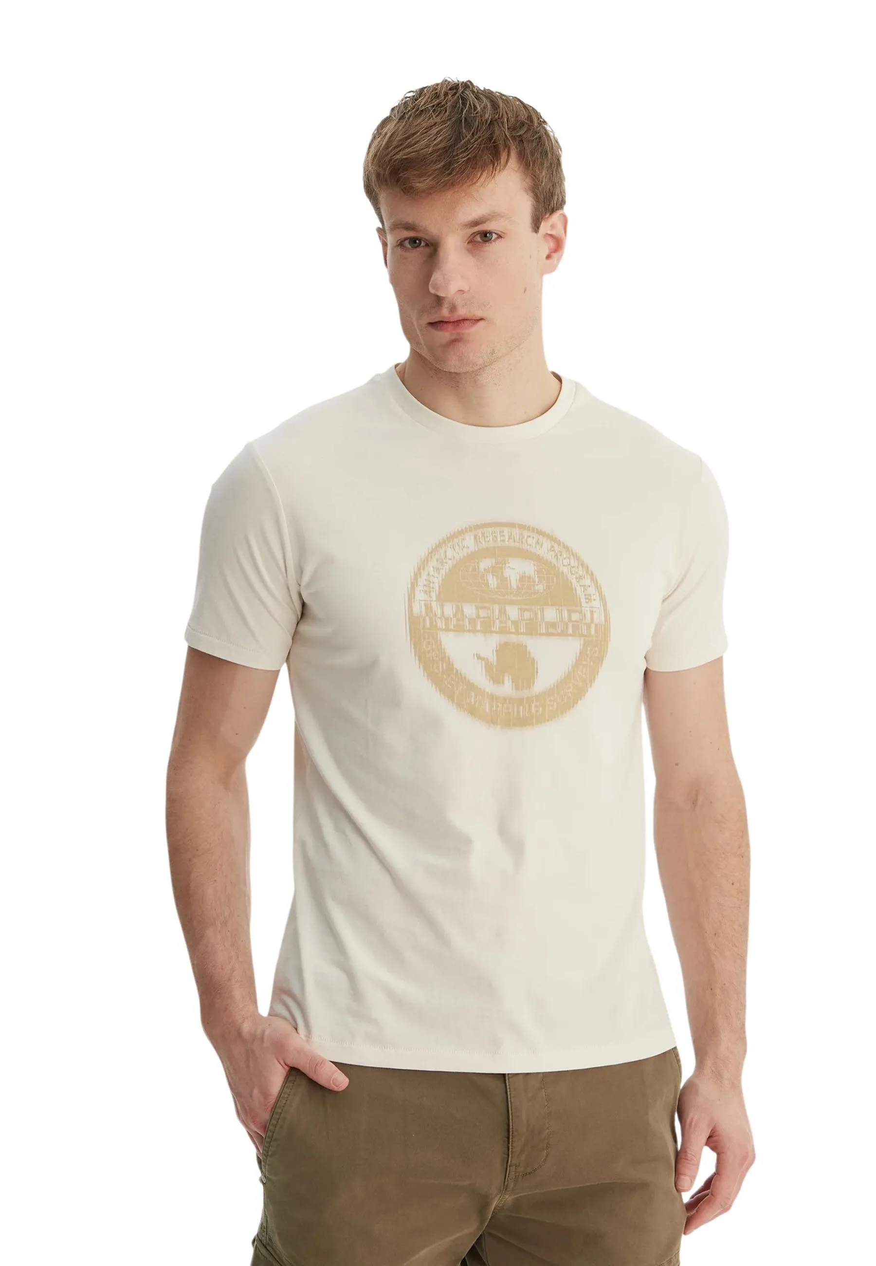 Herren T-Shirt Weiß 514701