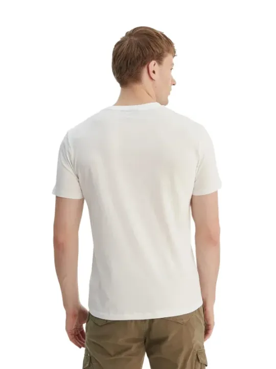 Napapijri Herren T-Shirt Weiß | online kaufen