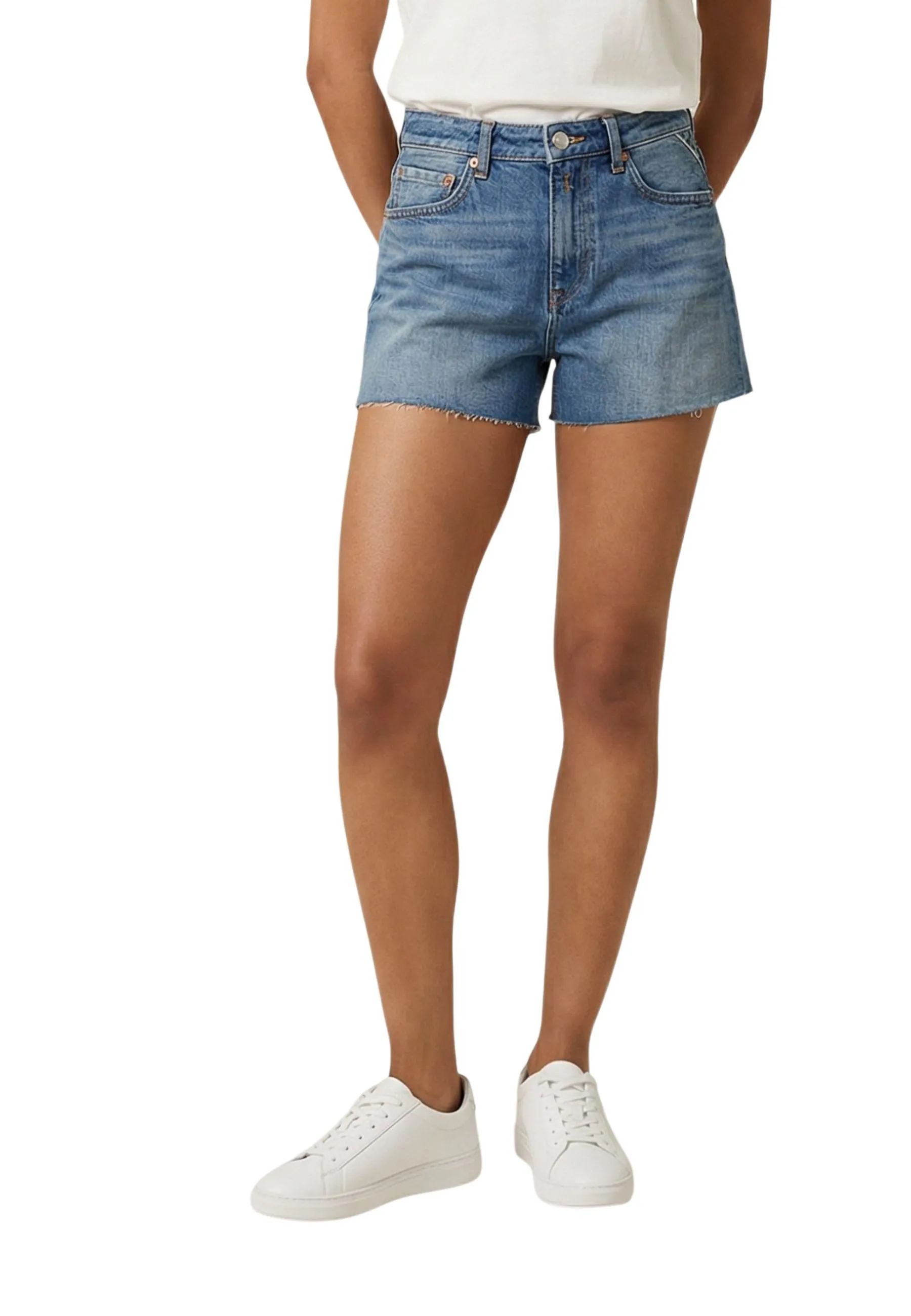 Replay Damen Shorts Blau 514665