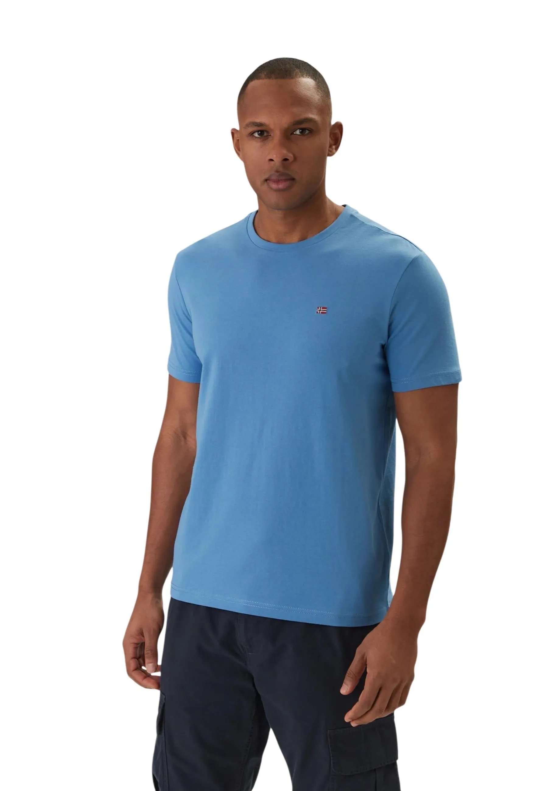 Herren T-Shirt Türkis 514656