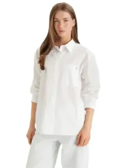 Calvin Klein Jeans Damen Hemd Weiß | online kaufen