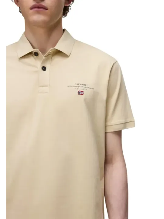 Napapijri Herren Polo Gelb | online kaufen