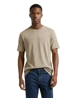 Armani Exchange Herren T-Shirt Beige | online kaufen