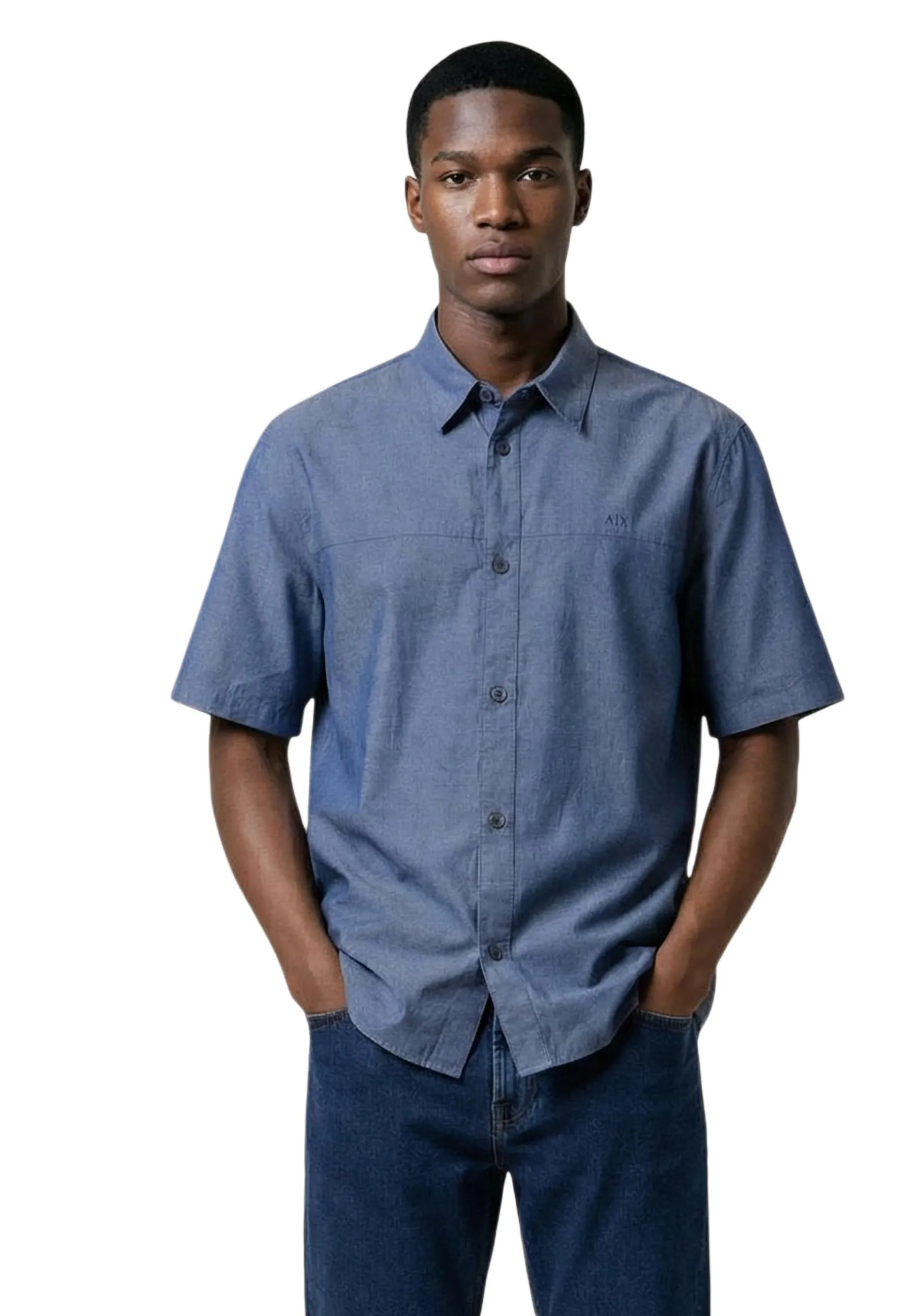 Herren Hemd Blau 515458