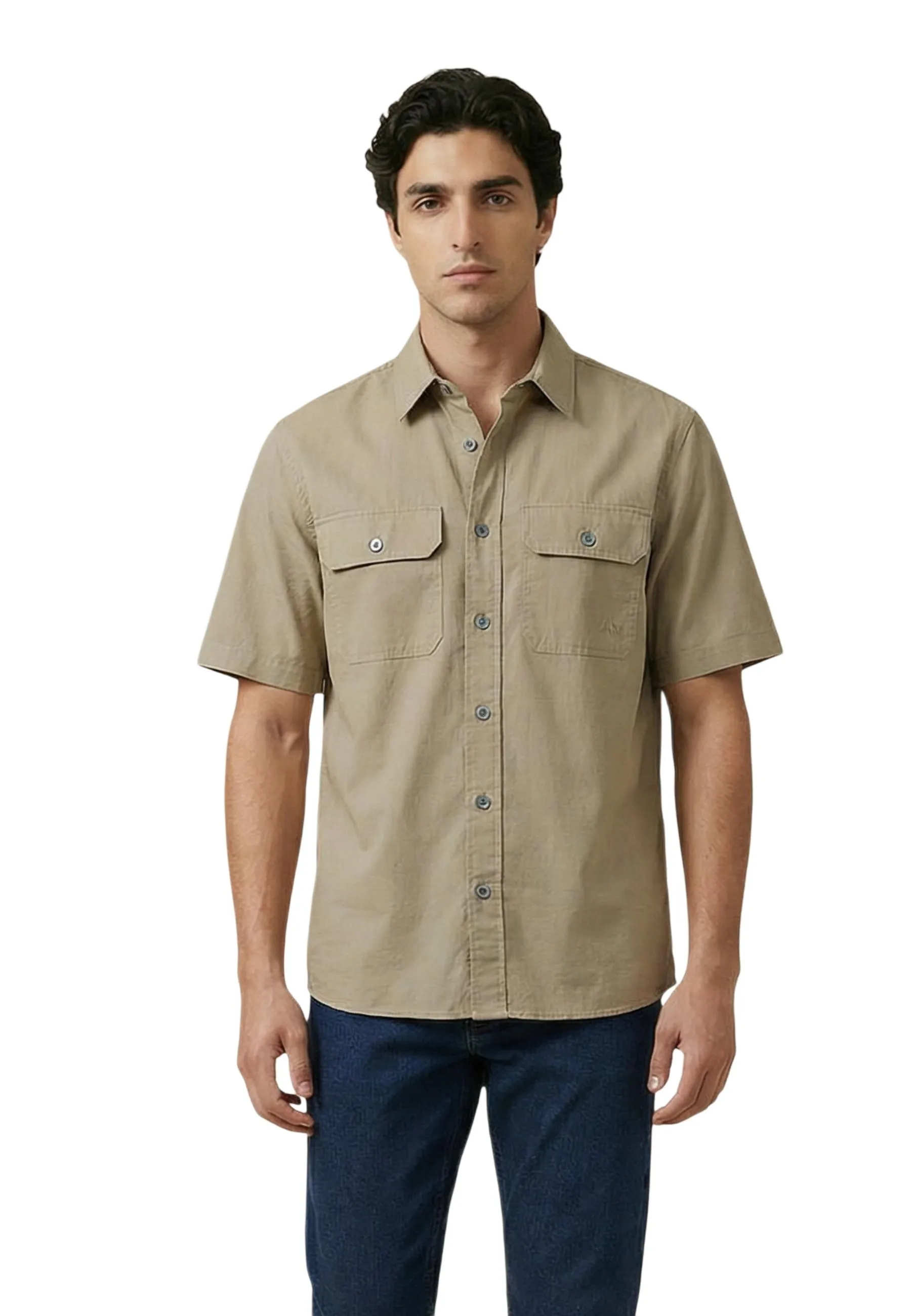 Herren Hemd Beige 515457