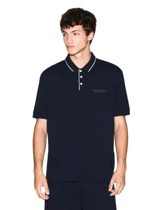 Armani Exchange Herren Polo Blau | online kaufen