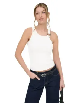 Miete Only Damen Top Weiß - Flex-Fashion Verleih-Shop