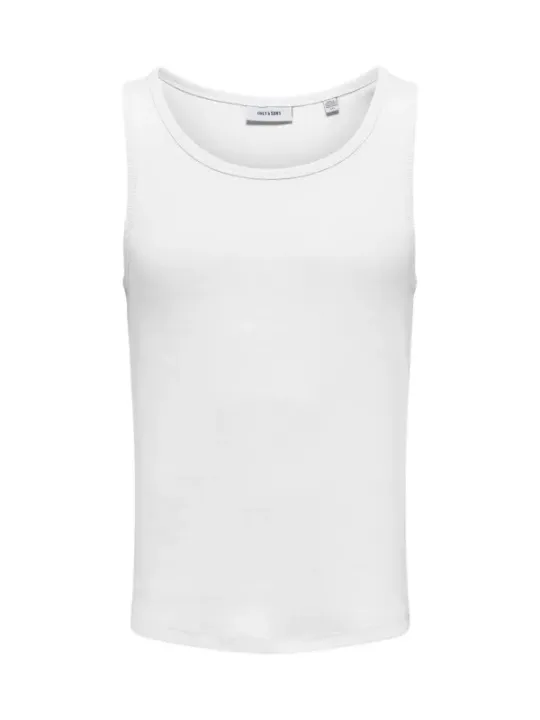 Only & Sons Herren Tank-Tops Weiß | online kaufen