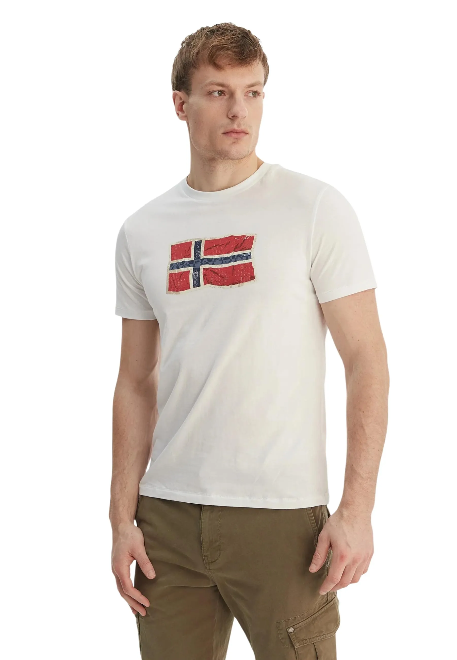 Herren T-Shirt Beige 514704