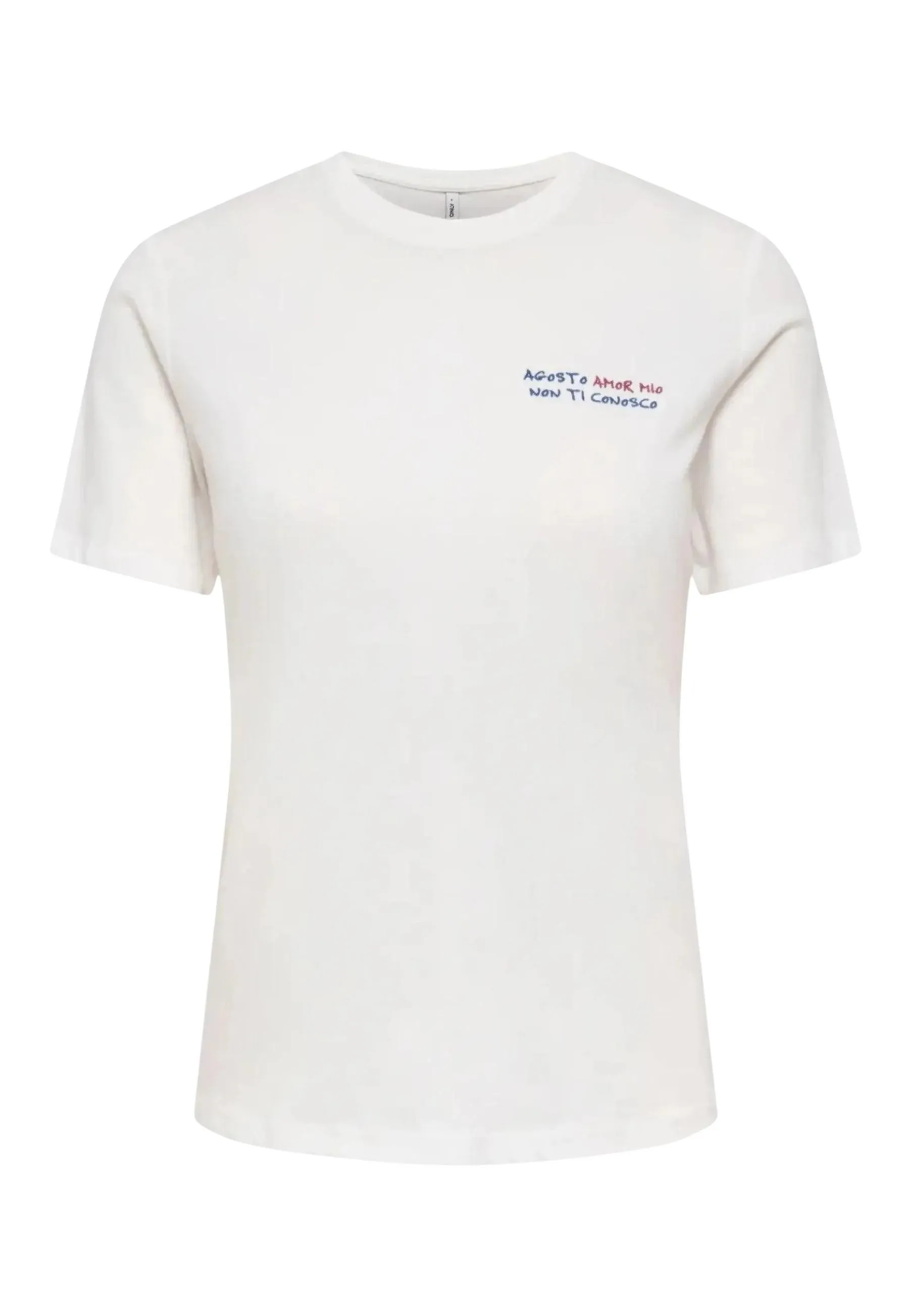 Only Damen T-Shirt Weiß 514669