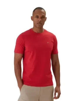 Napapijri Herren T-Shirt Rot mieten – Flex-Fashion Verleih