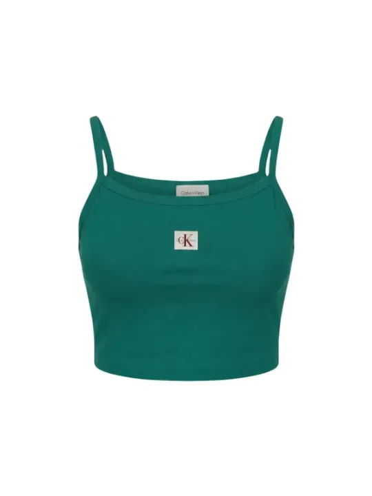 Calvin Klein Jeans Damen Top Grün | online kaufen