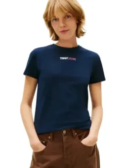 Tommy Hilfiger Damen T-Shirt Blau mieten - Flex-Fashion Verleih