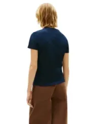 Tommy Hilfiger Jeans Damen T-Shirt Blau | online kaufen