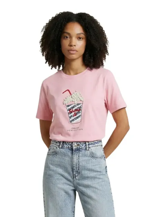 Only Damen T-Shirt Rosa | online kaufen