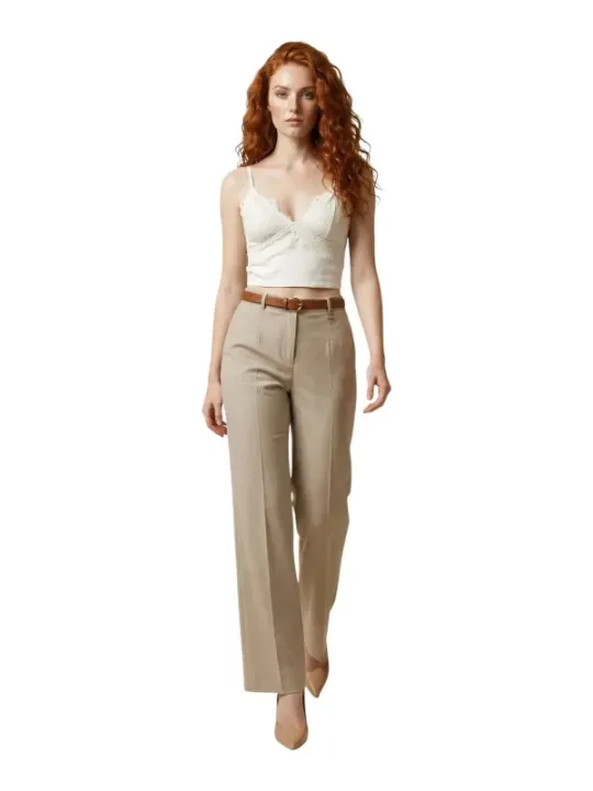 Artigli Damen Hose Beige | online kaufen