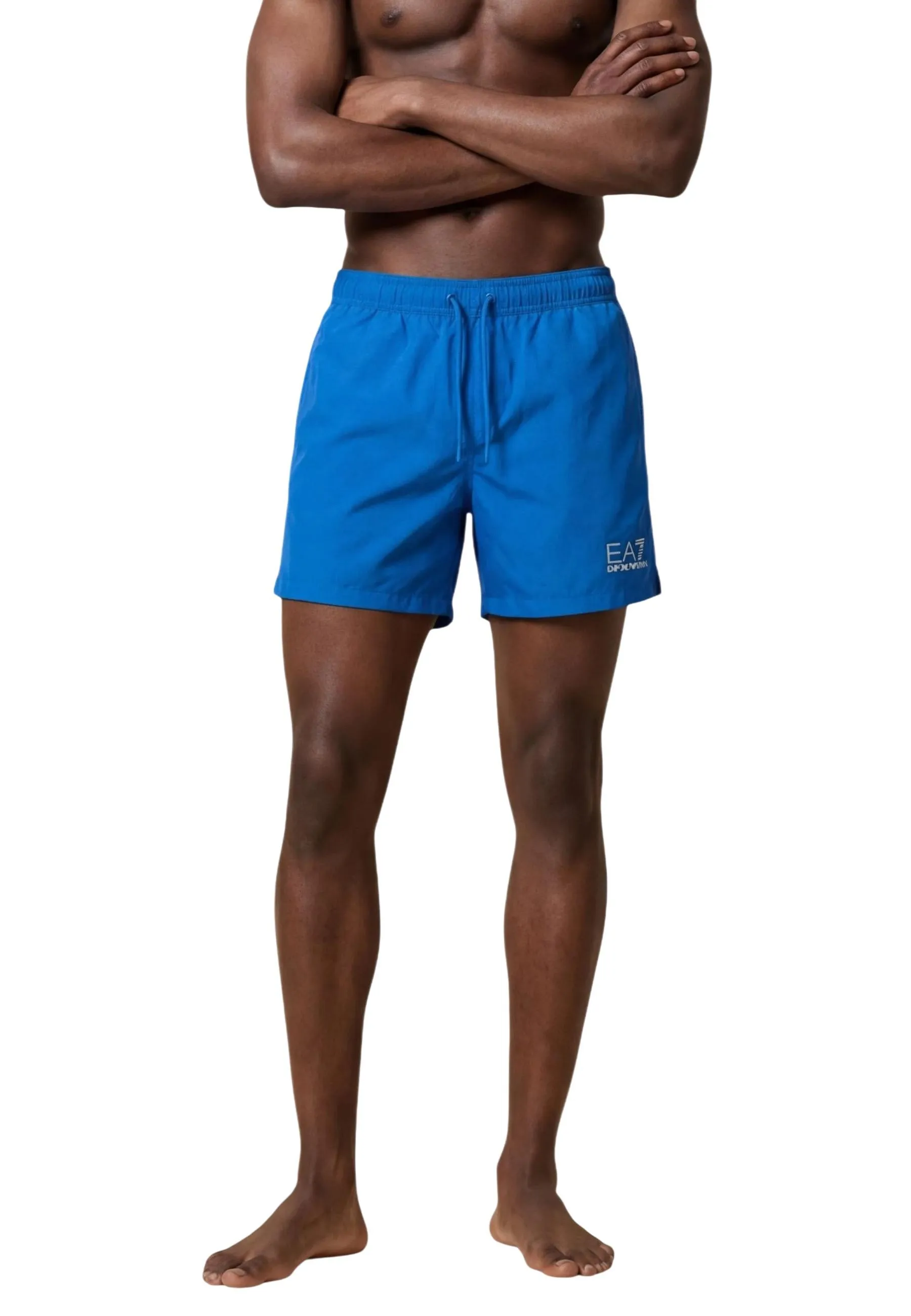Ea7 Herren Badehose Azurblau 514480