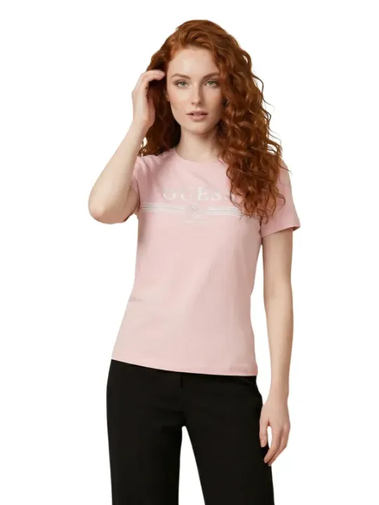Guess Damen T-Shirt Rosa | online kaufen