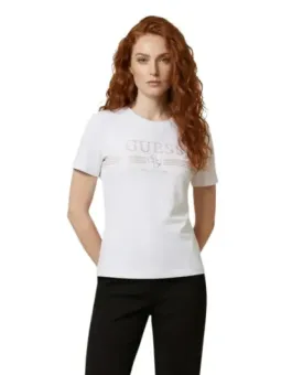Guess Damen T-Shirt Weiß | online kaufen