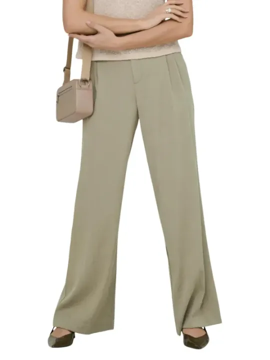 Jacqueline De Yong Damen Hose Beige | online kaufen